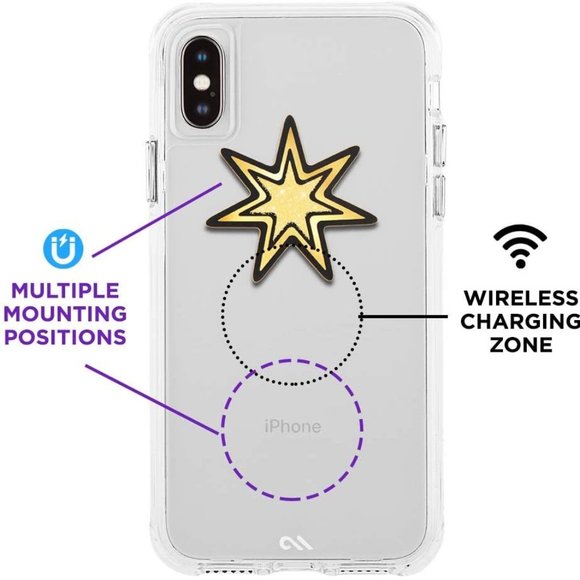 casemate Accessories Casemate Gold Glitter Star Charm Car Vent Mount Poshmark